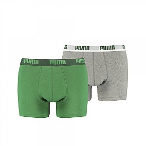 Lenjerie de corp barbati Puma BASIC BOXER 2P + Green